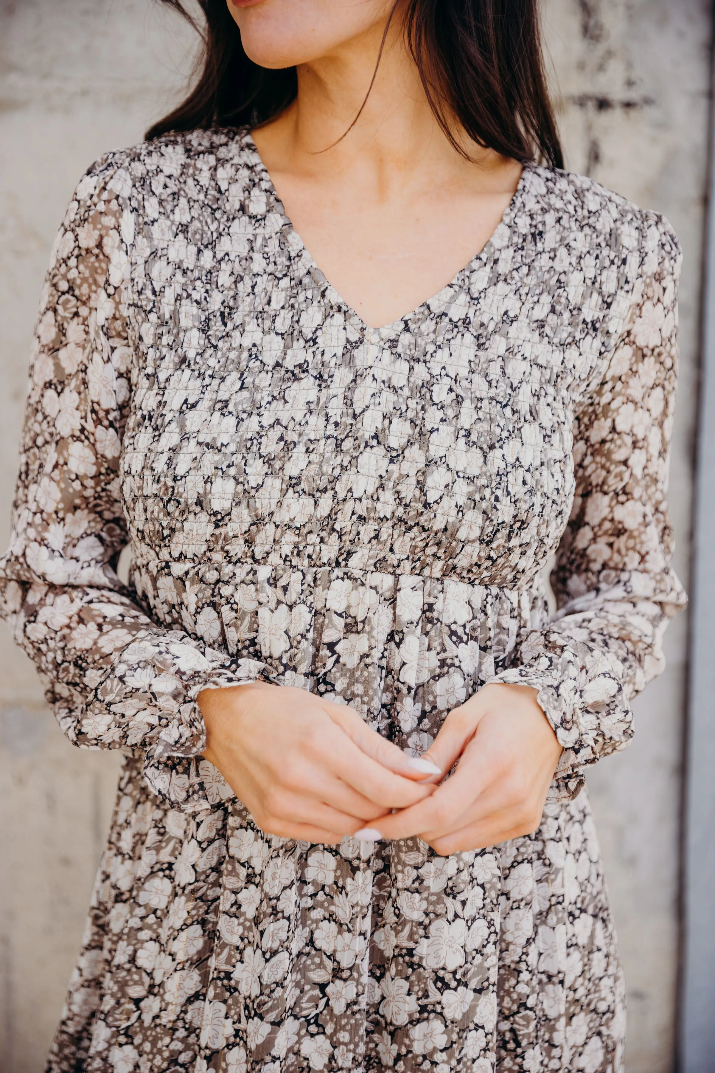 The September Maxi Dress in Silver Harmony-Sale