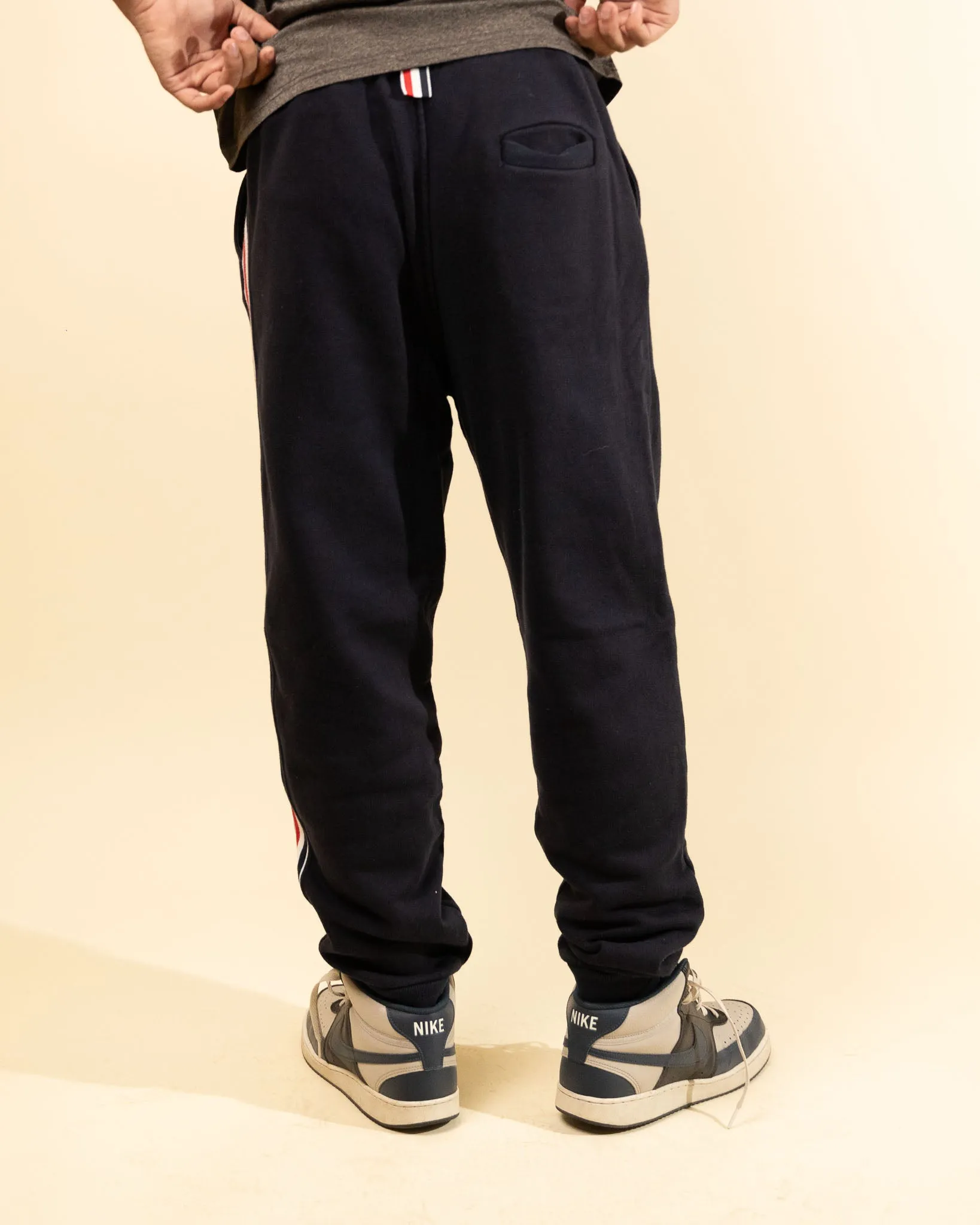 Thom Browne Classic Loopback Stripe Sweatpants