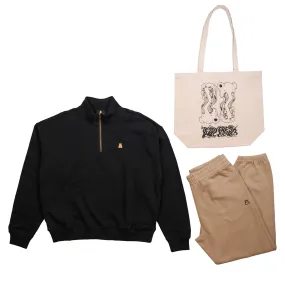 Unisex Classic Funnel Neck Zip Bundle