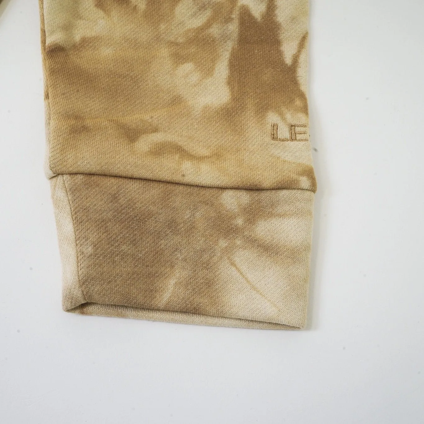 unisex tiedye foodie 001 beige