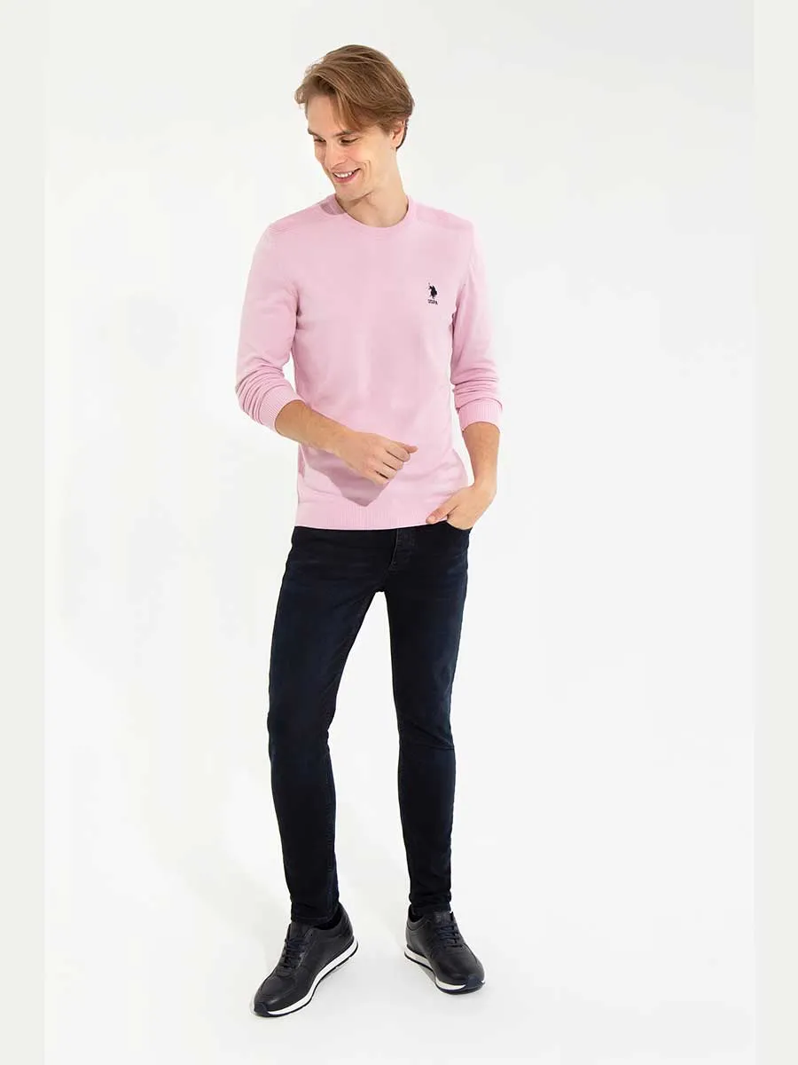 USPA Men Jumper Round/Neck Magnolia VR211 USPJR279