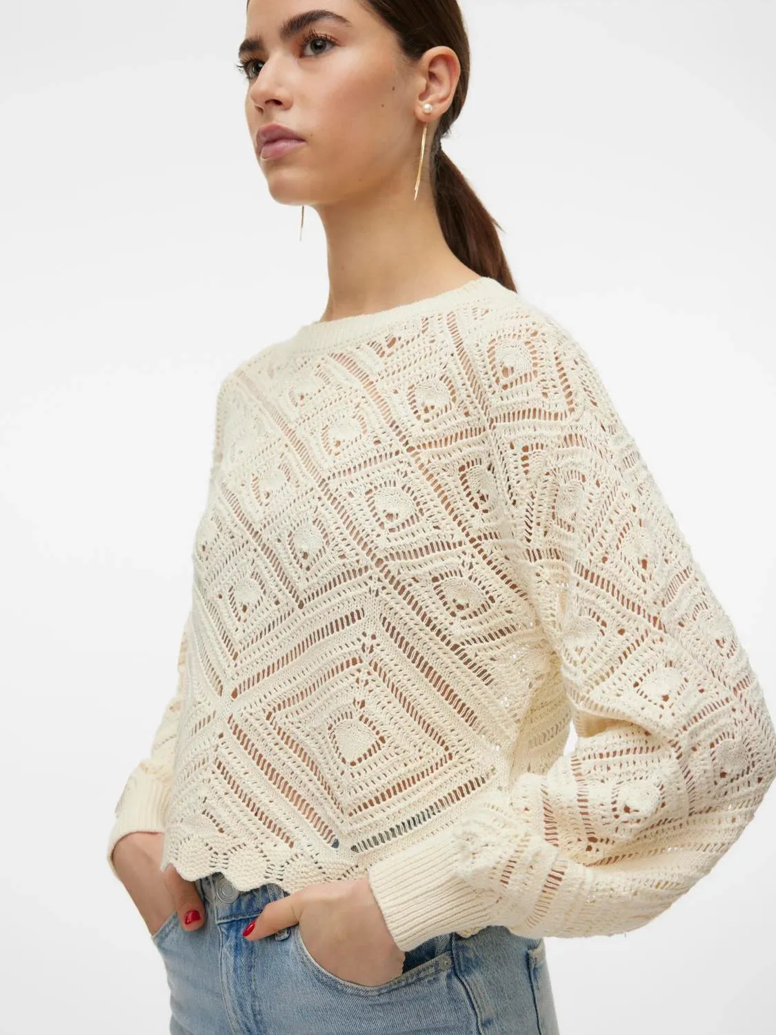 Vero Moda Gisele Balloon Sleeve Sweater
