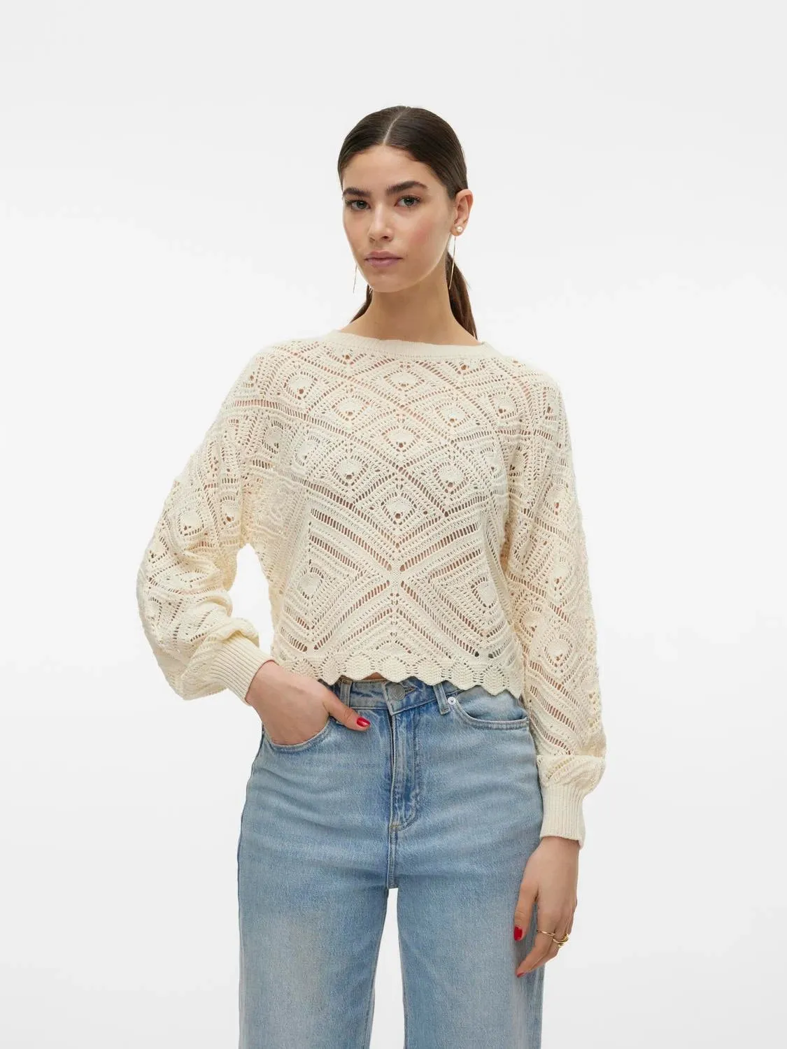 Vero Moda Gisele Balloon Sleeve Sweater
