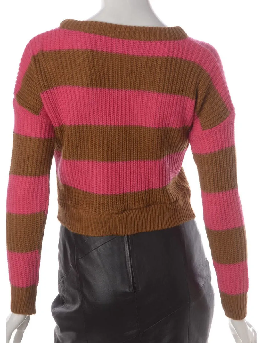 Vintage Beyond Retro Label Hari Cropped Jumper