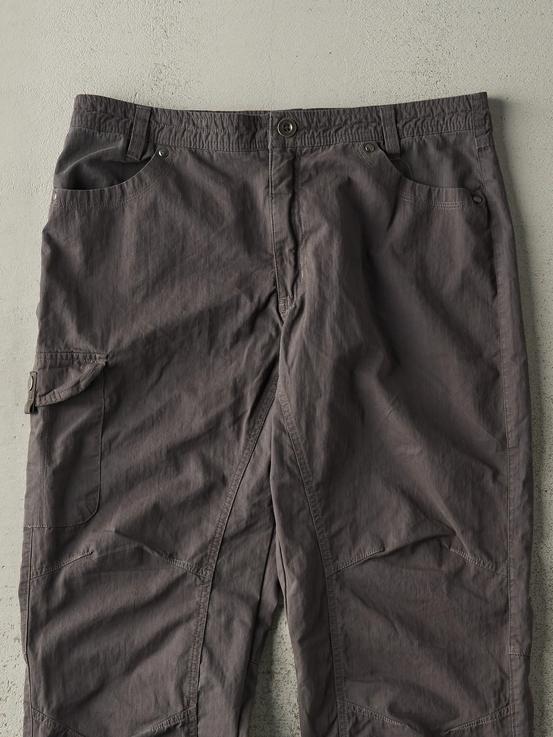 Vintage Y2K Grey Lightweight Cargo Work Pants (33x30)