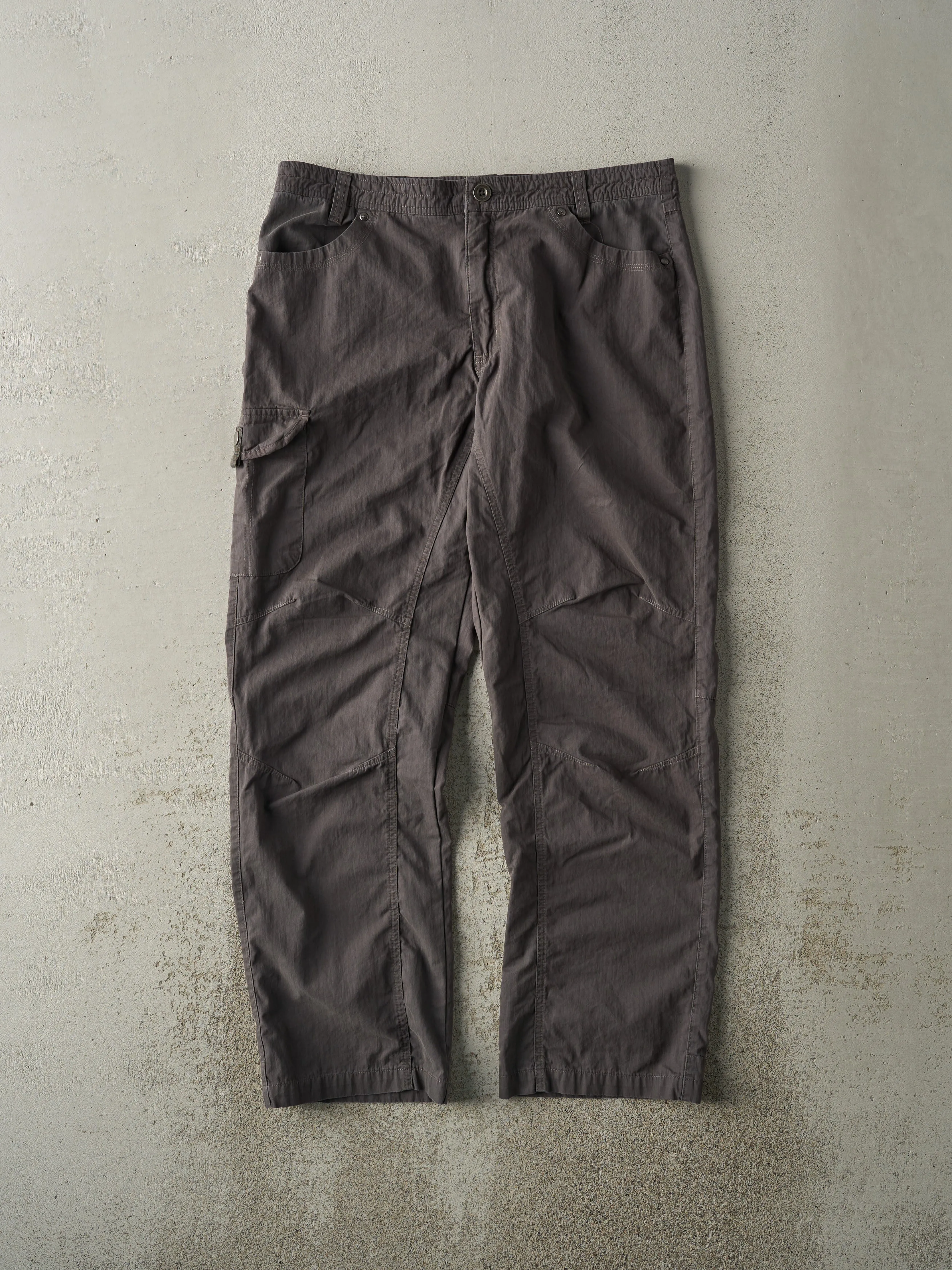 Vintage Y2K Grey Lightweight Cargo Work Pants (33x30)