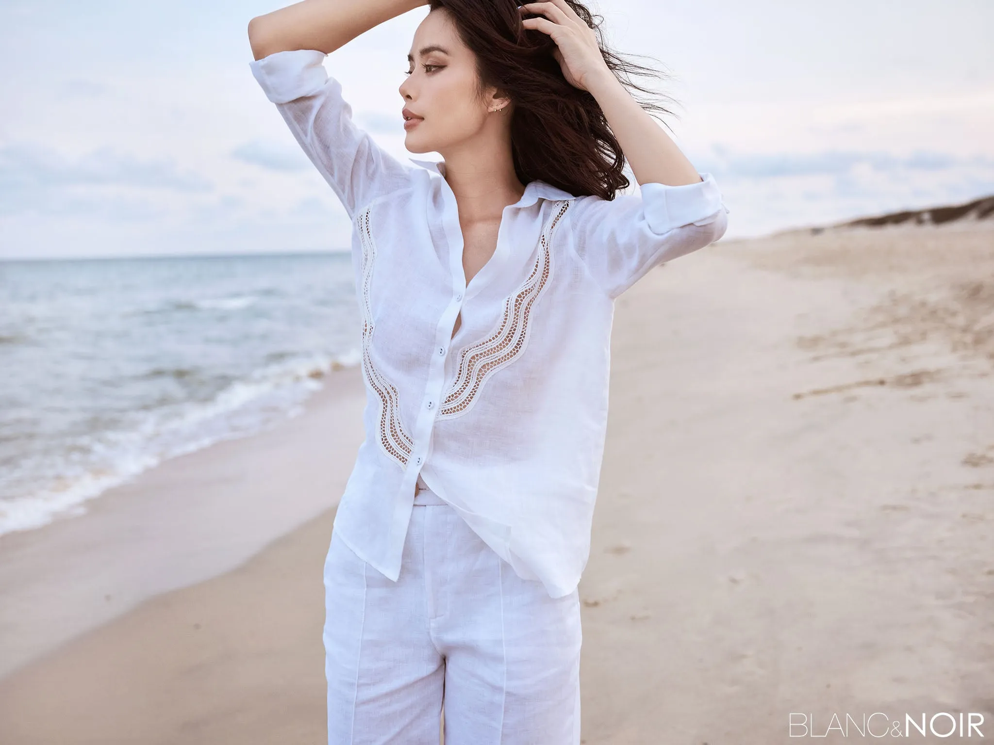Wave Linen shirt