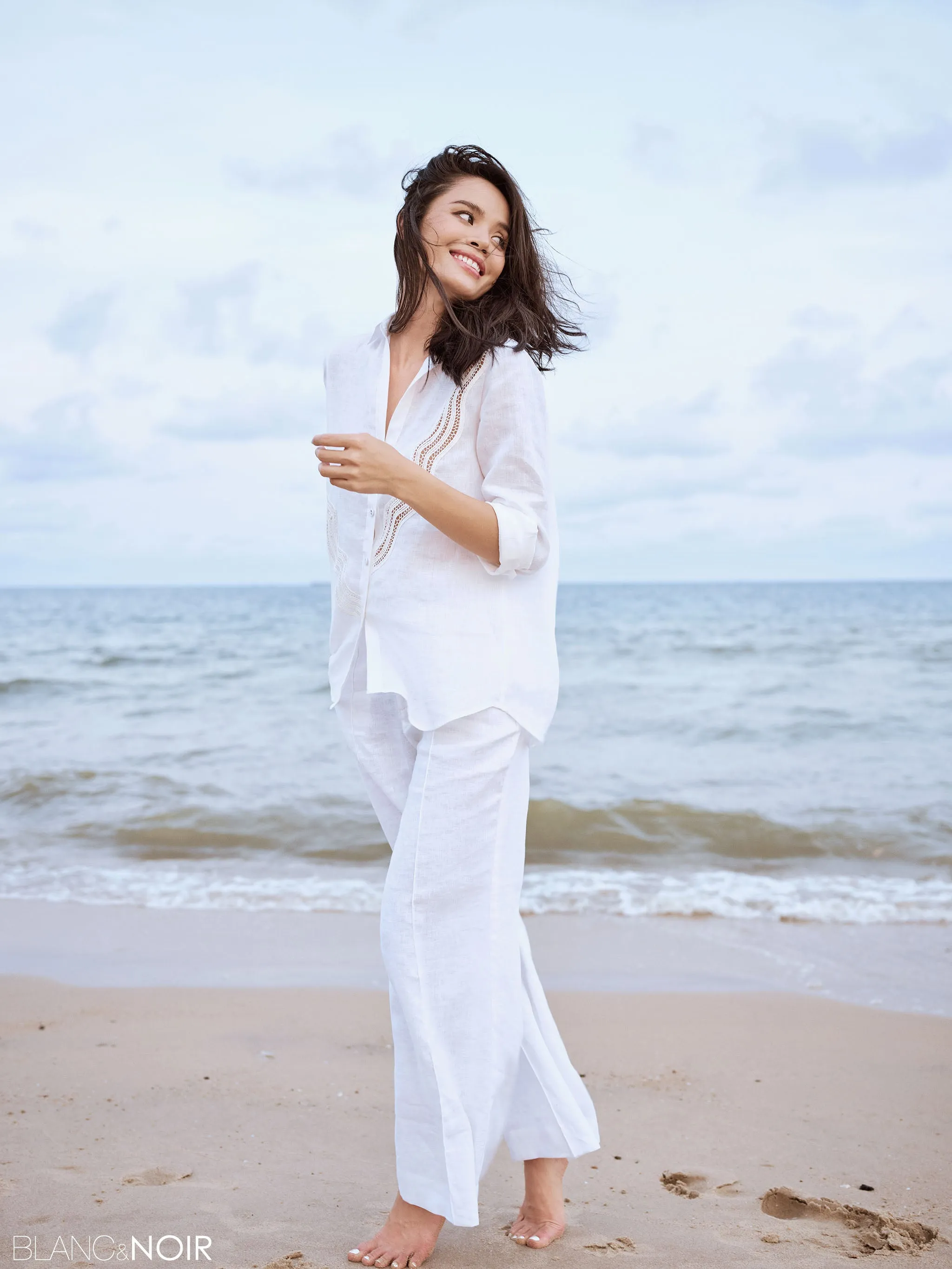 Wave Linen shirt