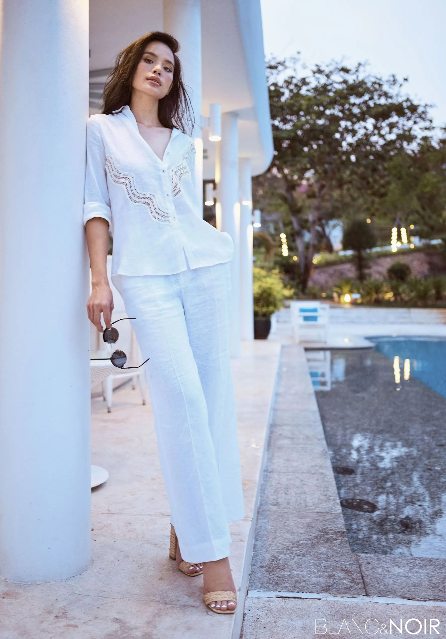 Wave Linen shirt