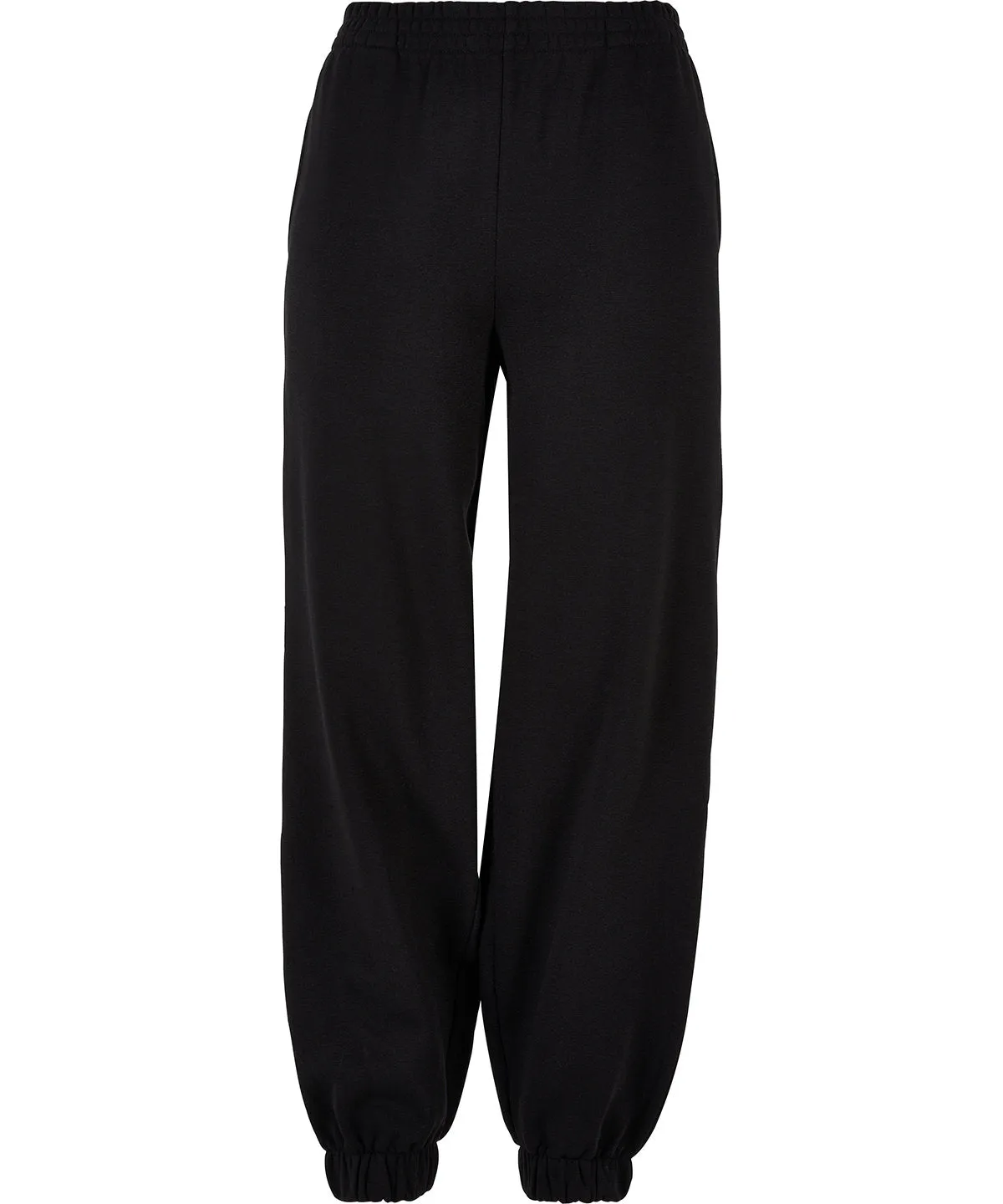 Womens high waist balloon sweatpants | Black