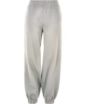 Womens high waist balloon sweatpants | Heather Grey