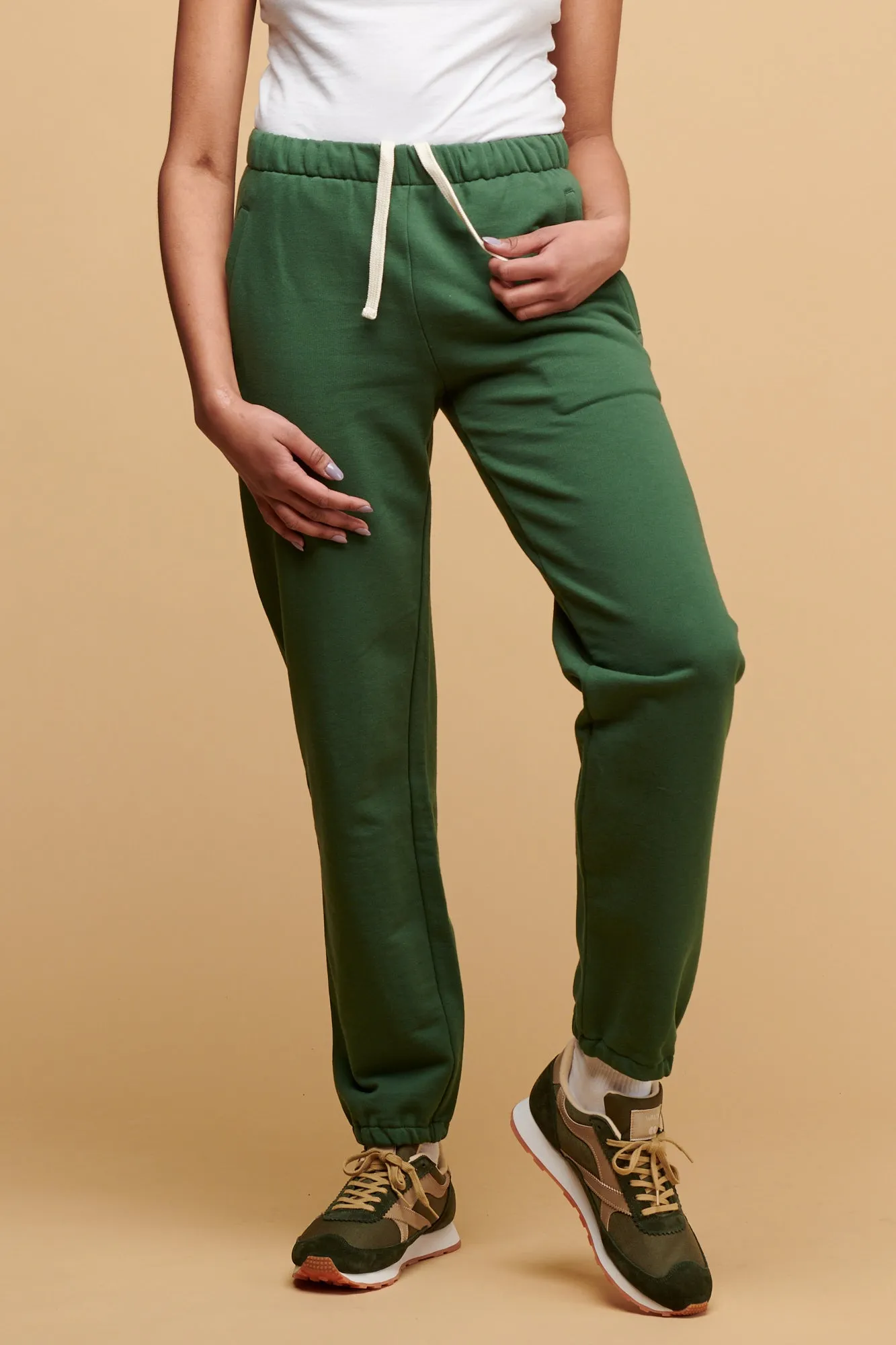 Women's Sweatpants - Bottle Green