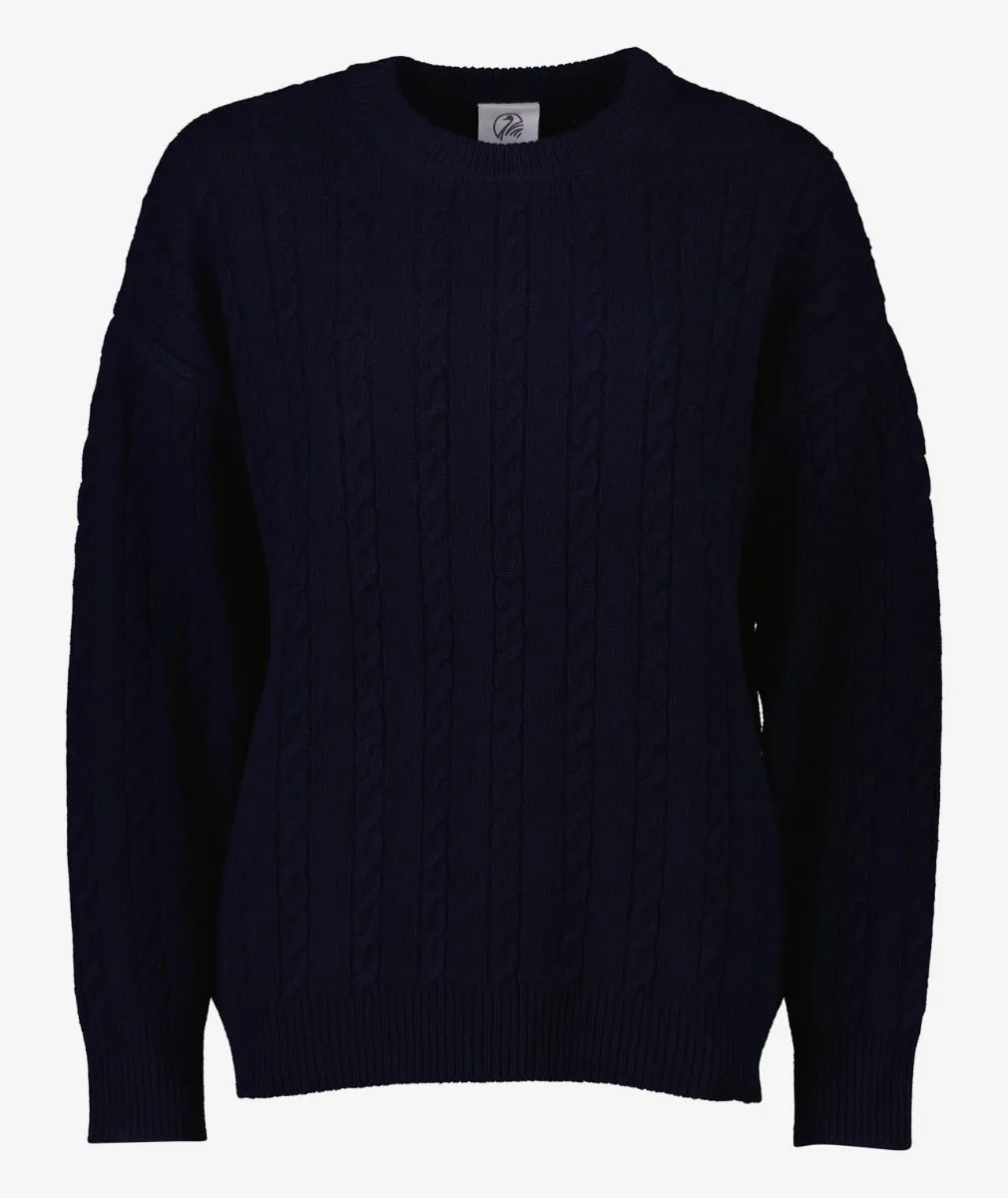 Women's Sydney Cable Knit Crew