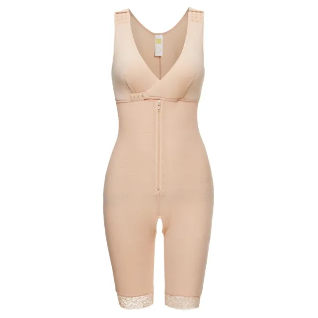 WowEffect V-Neck Full Bodysuit Shapewear