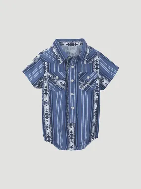Wrangler Checotah River Blue Kid's Onesie