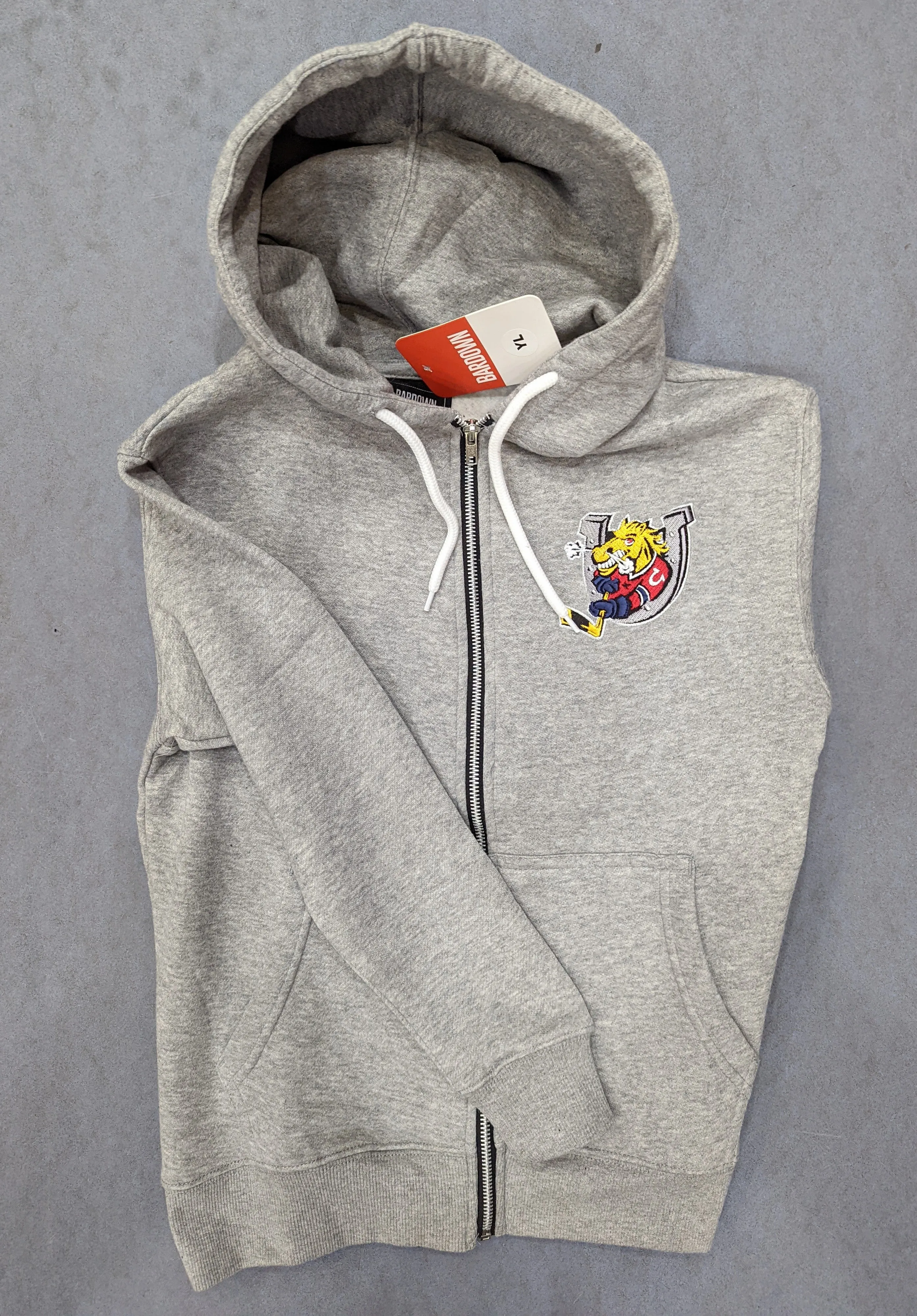 YOUTH - Grey Hoodie Full Zip